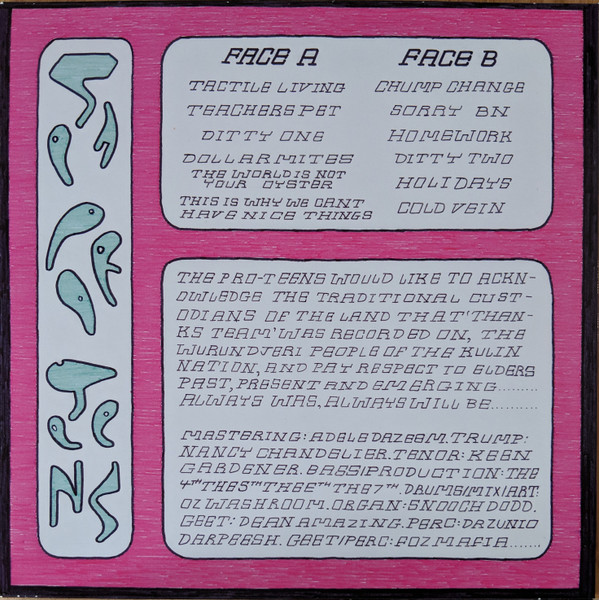 The Pro-Teens - Thanks Team | Many Naps (MN007) - 2