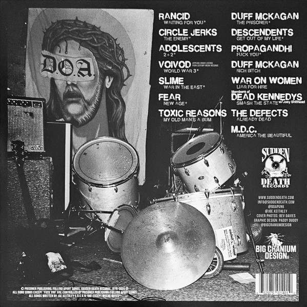Various - D.O.A. No Escape From What You Are (Limited Edition - Cherry Red Vinyl) [Vinyl] | Sudden Death Records (SDR-0140) - 2
