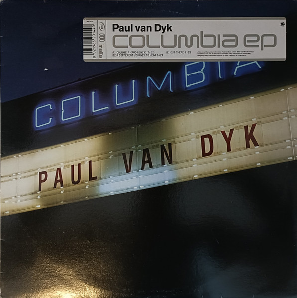 Paul van Dyk - Columbia EP | Wild! Entertainment (WILD014) - main
