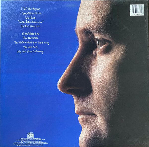 Phil Collins - Hello, I Must Be Going! | Atlantic (80035-1) - 3