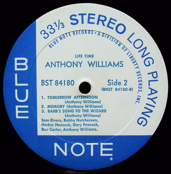 Anthony Williams - Life Time | Blue Note (BST 84180) - 4
