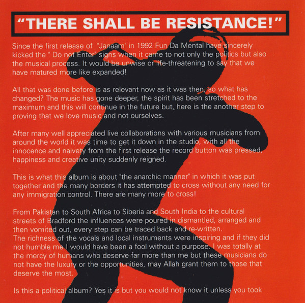 Fun-Da-Mental - There Shall Be Love! | Nation Records (NRCD2008) - 4