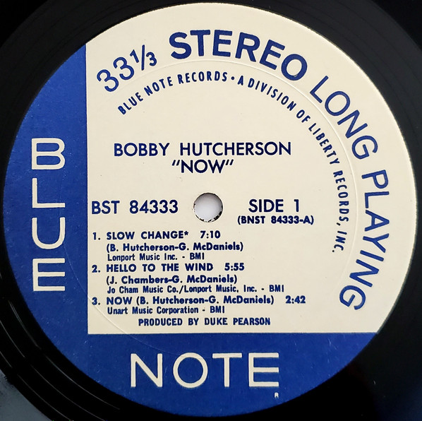Bobby Hutcherson Featuring Harold Land - Now! | Blue Note (BST-84333) - 3