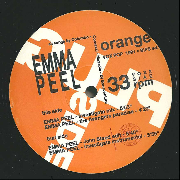 Orange Party - Emma Peel | Vox Pop (VOX 2) - 2