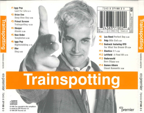 Various - Trainspotting (Music From The Motion Picture) | EMI Premier (CDEMC 3739) - 3 Various - Trainspotting (Music From The Motion Picture) | EMI Premier (CDEMC 3739) - 3