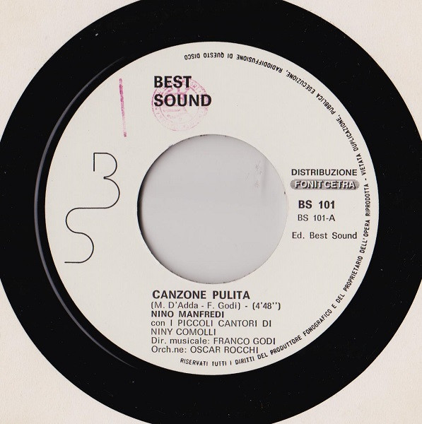Nino Manfredi - Canzone Pulita | Best Sound (BS 101) - 3