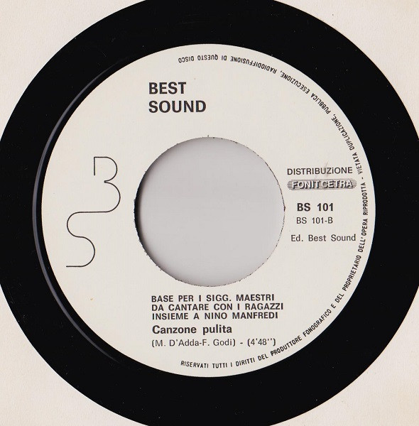 Nino Manfredi - Canzone Pulita | Best Sound (BS 101) - 4