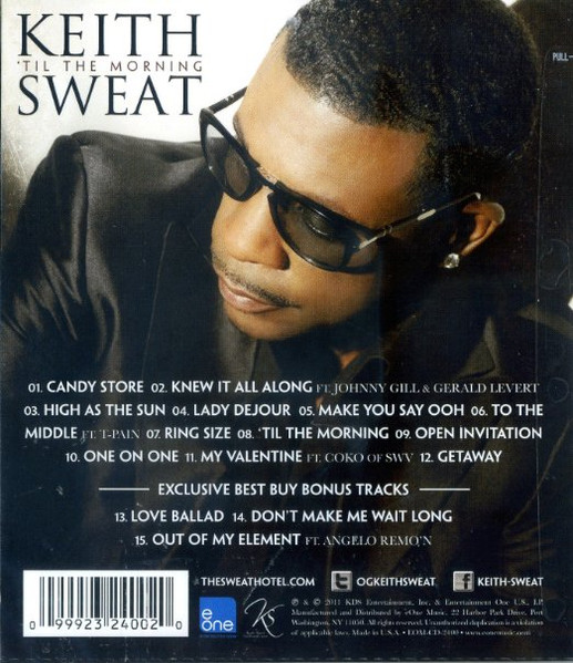 Keith Sweat - Til' The Morning | eOne Music (EOM-CD 2400) - 2
