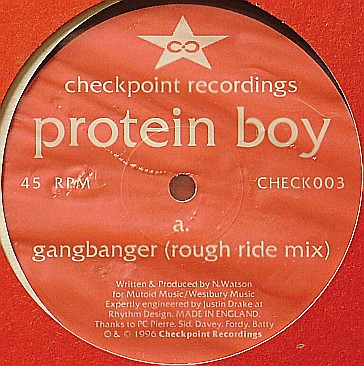 Protein Boy - Gangbanger | Checkpoint Recordings (check003) - main