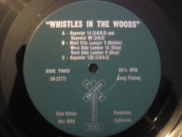 Various - Whistles In The Woods | S.K. Railroad Recordings (SK-107) - 4 Various - Whistles In The Woods | S.K. Railroad Recordings (SK-107) - 4