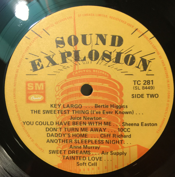 Various - Sound Explosion | K-Tel (TC 281) - 4