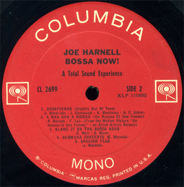 Joe Harnell - Bossa Now! | Columbia (CL 2699) - 4 Joe Harnell - Bossa Now! | Columbia (CL 2699) - 4