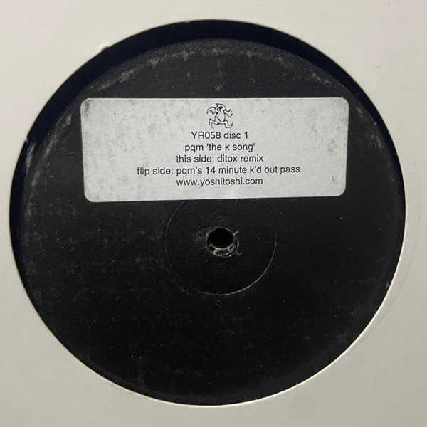 Prince Quick Mix - The K Song | Yoshitoshi Recordings (YR058) - main