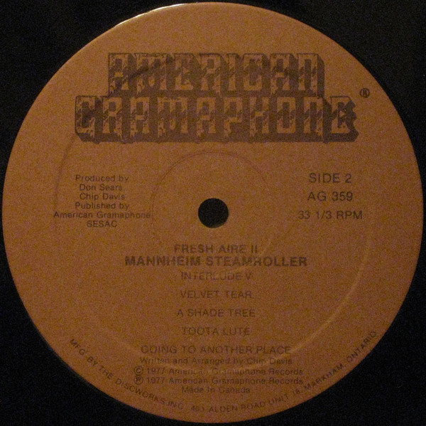 Mannheim Steamroller - Fresh Aire II | American Gramaphone (AG-359) - 4 Mannheim Steamroller - Fresh Aire II | American Gramaphone (AG-359) - 4