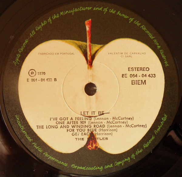 The Beatles - Let It Be | Apple Records (8E 072 04433) - 2