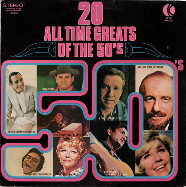 Various - 20 All Time Greats Of The 50's | K-Tel (NE 490) - main