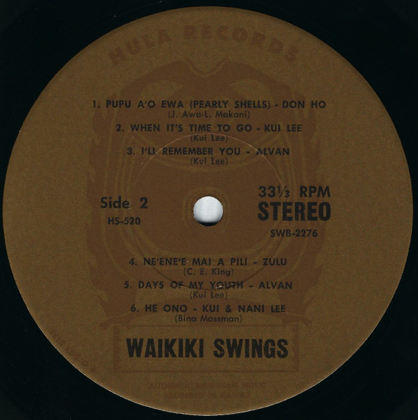Various - Waikiki Swings | Hula Records (HS-520) - 4 Various - Waikiki Swings | Hula Records (HS-520) - 4