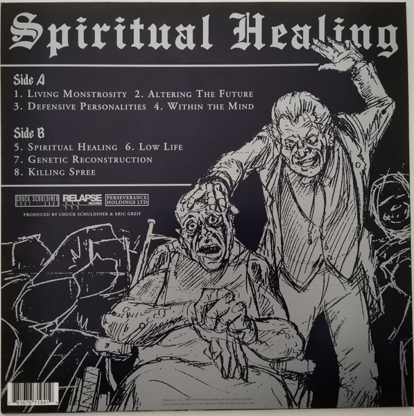 Death - Spiritual Healing (2014 Europe Reissue) [Vinyl] | Relapse Records (RR7194) - 2