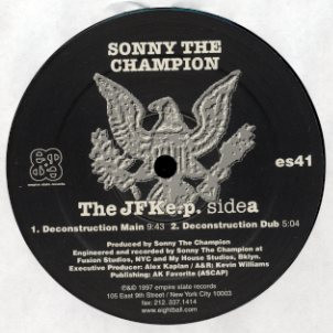 Sonny The Champion - The JFK E.P. | Empire State Records (ES 041)