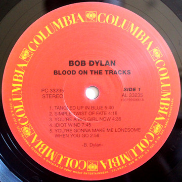 Bob Dylan - Blood On The Tracks | Columbia (19075950661) - 3 Bob Dylan - Blood On The Tracks | Columbia (19075950661) - 3