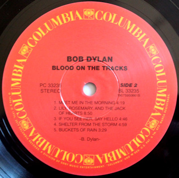 Bob Dylan - Blood On The Tracks | Columbia (19075950661) - 4 Bob Dylan - Blood On The Tracks | Columbia (19075950661) - 4
