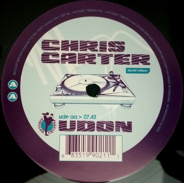 Chris Carter - Xing / Udon | Botchit Breaks (BBV021) - 4