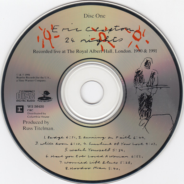 Eric Clapton - 24 Nights (2CD) [CD] | Reprise Records (W2 26420) - 3