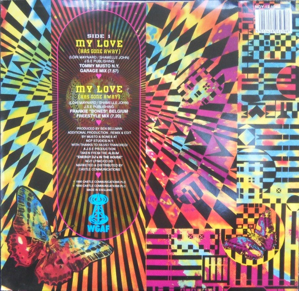 Sha-lor - My Love (The Musto / Bones Remixes) | WGAF Records (NGY 12 101) - 4 Sha-lor - My Love (The Musto / Bones Remixes) | WGAF Records (NGY 12 101) - 4