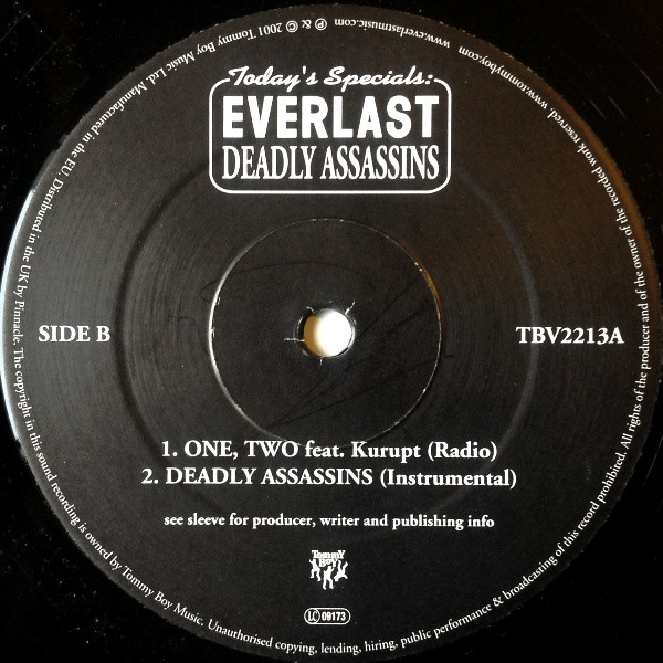 Everlast - Deadly Assassins | Tommy Boy (TBV2213) - 4 Everlast - Deadly Assassins | Tommy Boy (TBV2213) - 4