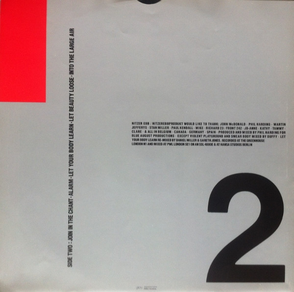 Nitzer Ebb - That Total Age | Mute (70530) - 4 Nitzer Ebb - That Total Age | Mute (70530) - 4