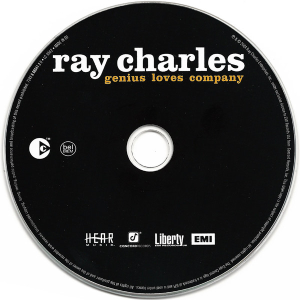 Ray Charles - Genius Loves Company | Liberty EMI Records UK (7243 8 66541 2 0) - 3 Ray Charles - Genius Loves Company | Liberty EMI Records UK (7243 8 66541 2 0) - 3