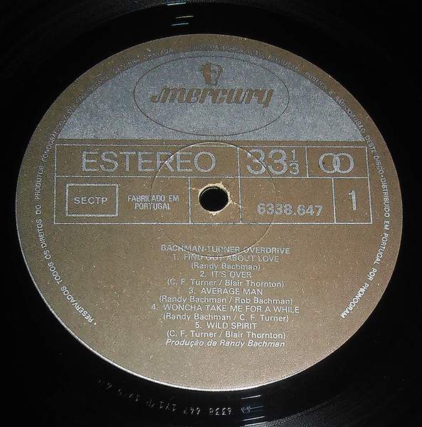 Bachman-Turner Overdrive - Head On | Mercury (6338 647) - 3