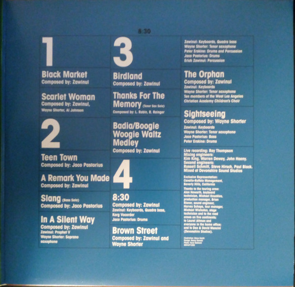 Weather Report - 8:30 | Music On Vinyl (MOVLP1233) - 3 Weather Report - 8:30 | Music On Vinyl (MOVLP1233) - 3
