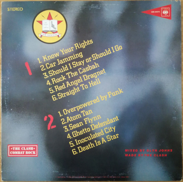 The Clash - Combat Rock | CBS (CBS 85570) - 2 The Clash - Combat Rock | CBS (CBS 85570) - 2