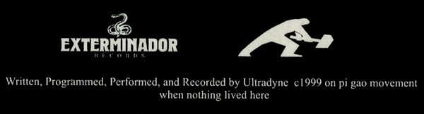 Ultradyne - Antartica | Exterminador Records (EXT002) - 2 Ultradyne - Antartica | Exterminador Records (EXT002) - 2