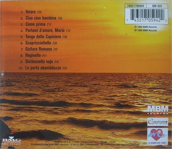 Frédéric François - Les Plus Grandes Mélodies Italiennes | M.B.M Records (74321705942) - 2