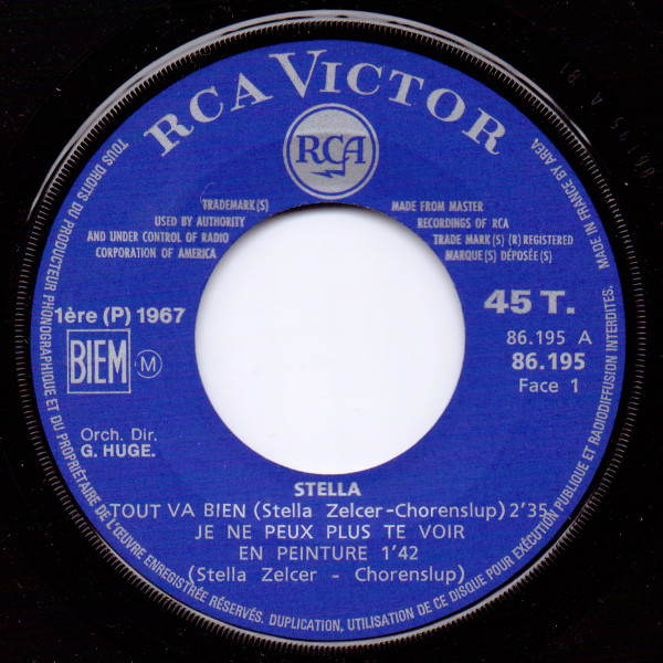 Stella - Tout Va Bien | RCA Victor (86.195 M) - 3