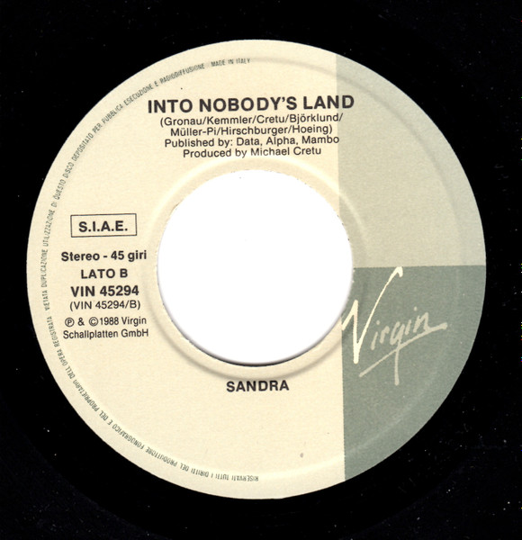 Sandra - Secret Land | Virgin (VIN 45294) - 4