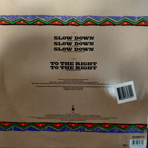 Brand Nubian - Slow Down | Elektra (7559-66568-0) - 3 Brand Nubian - Slow Down | Elektra (7559-66568-0) - 3