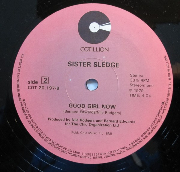 Sister Sledge - Got To Love Somebody | Cotillion (COT 20.197) - 4