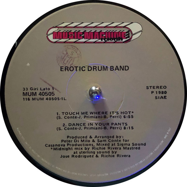 Erotic Drum Band - Touch Me Where It's Hot | Music Machine Records (MUM 40505) - 3 Erotic Drum Band - Touch Me Where It's Hot | Music Machine Records (MUM 40505) - 3