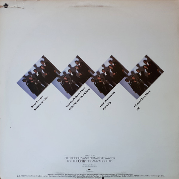 Chic - Real People [Vinyl] | Atlantic (XSD 16016) - 2