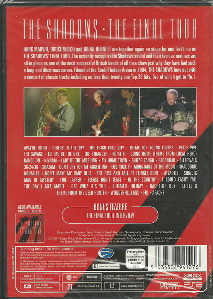 The Shadows - The Final Tour | Eagle Vision (EREDV410) - 2