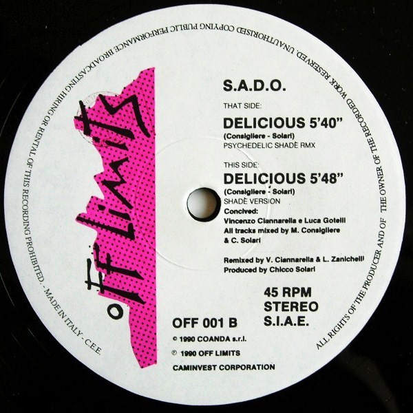 S.A.D.O. - Delicious | Off Limits (OFF 001) - 4 S.A.D.O. - Delicious | Off Limits (OFF 001) - 4