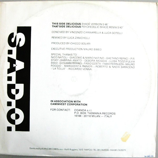 S.A.D.O. - Delicious | Off Limits (OFF 001) - 2 S.A.D.O. - Delicious | Off Limits (OFF 001) - 2