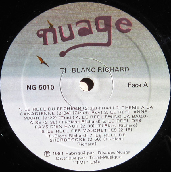 Ti-Blanc Richard - Album Souvenir | Nuage (NG-5010) - 3 Ti-Blanc Richard - Album Souvenir | Nuage (NG-5010) - 3