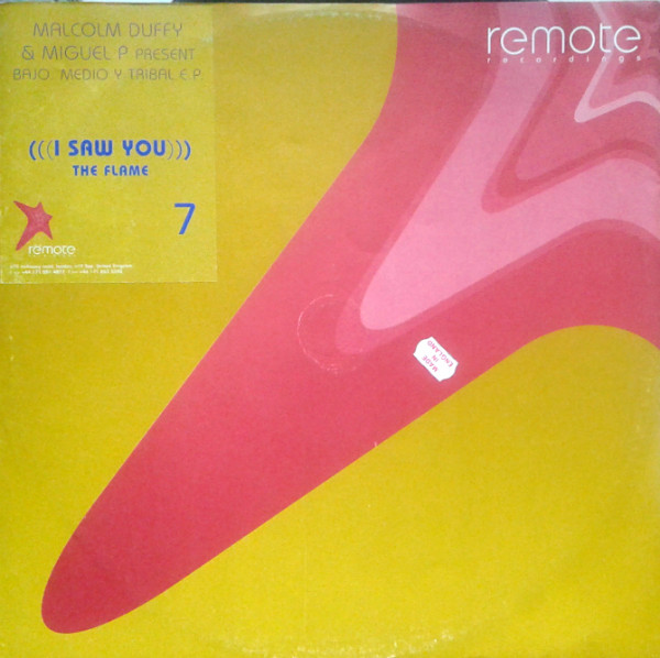 Malcolm Duffy & Miguel Pellitero - Bajo. Medio Y Tribal E.P. | Remote Recordings (Remote 007)