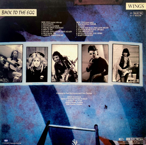 Wings - Back To The Egg | MPL (1C 064-62 799) - 2
