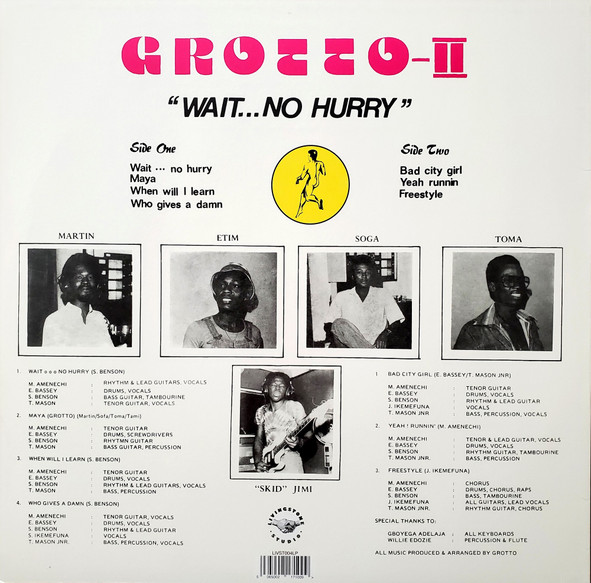 Grotto - Wait... No Hurry | Odion Livingstone (LIVST004LP) - 2 Grotto - Wait... No Hurry | Odion Livingstone (LIVST004LP) - 2