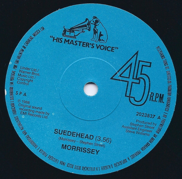 Morrissey - Suedehead | His Master's Voice (2023837)